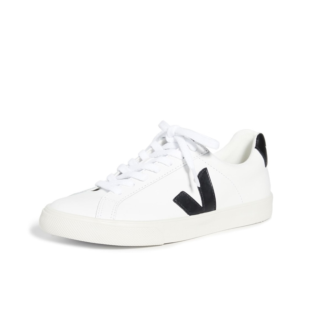 Veja Esplar Logo Sneakers - Size 9 - Black and White - Picture 6 of 11